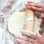 Rolling out dough